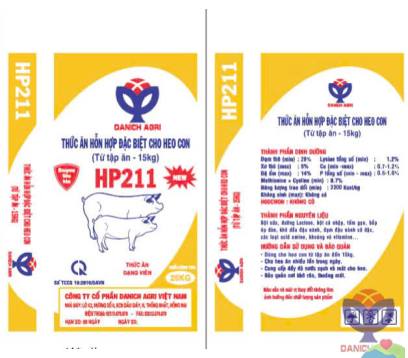 THỨC ĂN HỖN HỢP ĐẶC BIỆT CHO HEO CON HP211