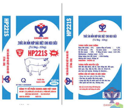 THỨC ĂN HỖN HỢP ĐẶC BIỆT CHO HEO SIÊU HP221S