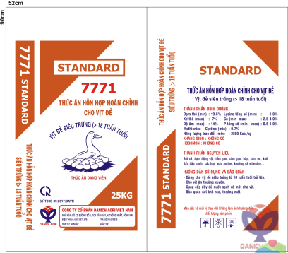THỨC ĂN HỖN HỢP HOÀN CHỈNH CHO VỊT ĐẺ 