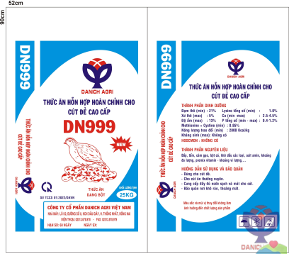 THỨC ĂN HỖN HỢP HOÀN CHỈNH DÀNH CHO CÚT ĐẺ CAO CẤP 